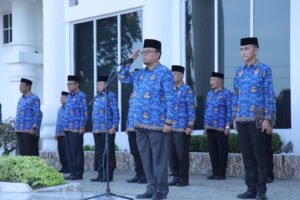 Sekda Asahan John Hardi Nasution Pimpin Upacara Hari Kesadaran Nasional 