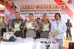 Dandim 0303/Bengkalis Pimpin Langsung Penangkapan 4 Kg Sabu