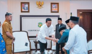 Bobby Jadi Pembina Upacara Hari Santri Nasional Kota Medan 2023