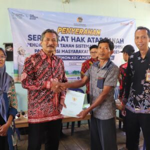 Sertifikat PTSL Prioritas Utama di Kabupaten Pacitan