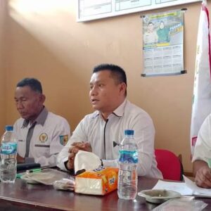 Musdes Pengesahan Apbdes Desa Pahang 2024, Faisal Ajak Masyarakat Bekerjasama Membangun Desa.