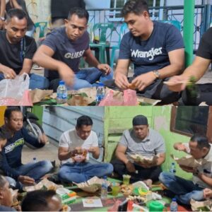 Penggiat Sosial Ferdy Sembiring Gelar Berbuka Puasa Bersama Di Desa Helvetia.