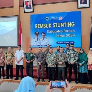 Gelar Rembuk Stunting Komitmen Pemkab Pacitan Tekan Stunting Hingga 2025.