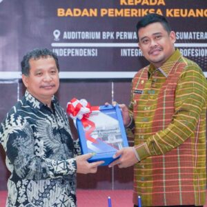 BPK Apresiasi Pemko Medan Serahkan LKPD 2023 Tepat Waktu.