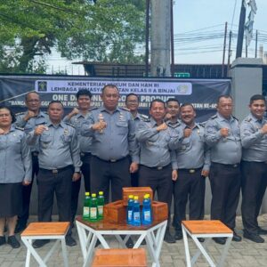 Meriahkan HBP Ke 60, Lapas Binjai Gelar One Day One Prison’s Product.