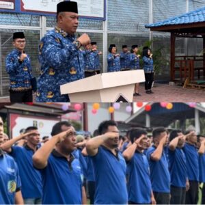 Lapas Binjai Gelar Upacara Hari Kesadaran Nasional.