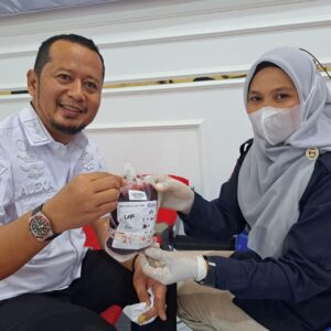 Peringati HBP Ke-60, Lapas Labuhan Ruku Gelar Donor Darah.