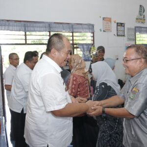 Kepala UPTD SD dan SMP Negeri Disdik Asahan Gelar Halal Bi Halal.