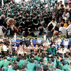 Mahasiswa USU Demo, Protes Kenaikan Uang Kuliah. Rektorat Bangun Dialog dan Beri Penjelasan Lengkap.