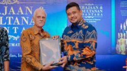 Bobby Nasution Hadiri Peluncuran Buku Sejarah Kerajaan dan Kesultanan Nusantara.