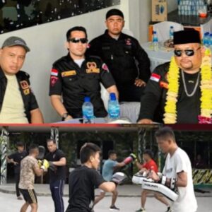 GRIB Jaya Medan Dukung Faizal Iwansyah Lase Memenangkan MMA di Bali.