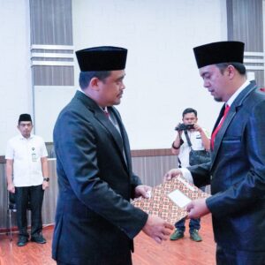 Ardian Surbakti Dilantik Jadi Dirut PUD Pembangunan Kota Medan.