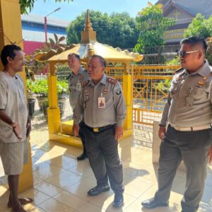 Tingkatkan Pelayanan, Kalapas Medan Lakukan Kegiatan Sapa Kasih Warga Binaan.