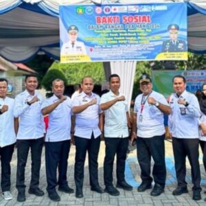 Rutan Pangkalan Brandan Ikut Kegiatan Bakti Sosial BNN Langkat.