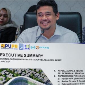 Bobby Perkuat Kolaborasi Selesaikan Stadion Teladan Tepat Waktu.