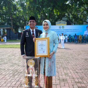 Medan Johor Kecamatan Terbaik I Tingkat Provinsi Sumut 2023.