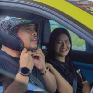 Bobby-Kahiyang Ayu Jajal Lintasan RDO Kolaborasi Medan Berkah Drage Race Cars & Bike.