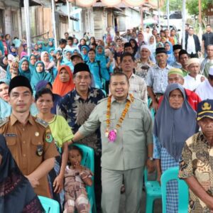 Bupati Dolly Kunker ke Bulu Mario Desa Binaan Kategori Posyandu.