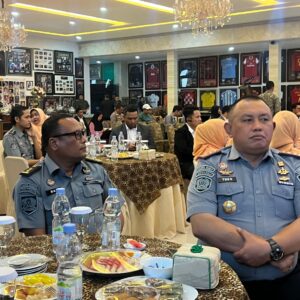 Kalapas Binjai Hadiri Serah Terima & Pisah Sambut Kakanim Kelas I TPI Polonia.