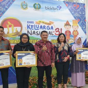 Tapsel Terima 7 Penghargaan Harganas Ke-31 Sumut.