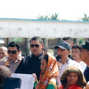 Tanggul Sungai Dalu-Dalu Rusak, Pj. Bupati Batu Bara Janjikan Perbaikan Segera
