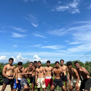 Menghadapi PON XXI, Petinju Sumut Latihan Di Alam Terbuka.