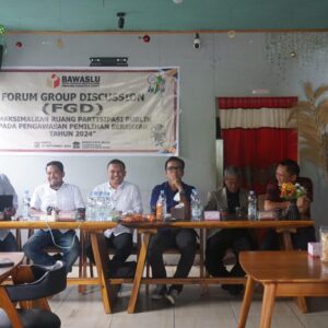 FGD Bawaslu : Partisipasi Masyarakat Sangat Penting Mewujudkan Pilkada Jurdil.