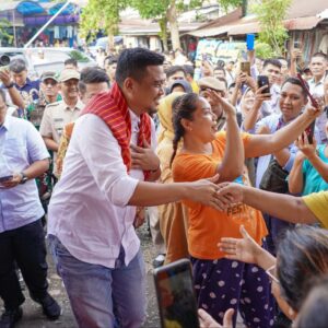 Revitalisasi Pasar Simalingkar Dimulai, Bobby : Jadikan Kebanggaan dan Percontohan di Medan.