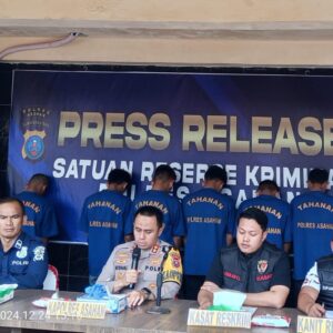 Polres Asahan Ungkap Kasus Pembunuhan Di Warung Nasi.