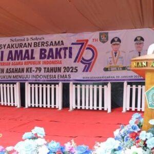 Bupati Asahan Hadiri Tasyakuran Hari Amal Bakti Kemenag RI