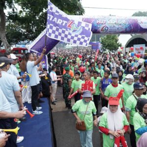 HUT PT INALUM Ke-49 Meriah, Ribuan Warga Ikut Jalan Sehat