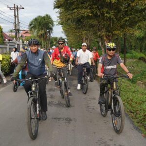 Bupati Asahan Surya Ajak Masyarakat Selalu Olahraga