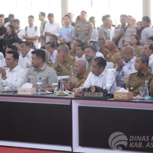 Bupati Asahan Surya dan Wabup Taufik Zainal Abidin Ikuti Rakor Bidang Pangan.