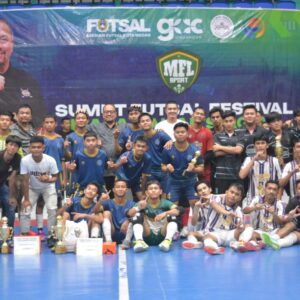 Arumi Siantar Juarai Futsal Piala Bahar Siagian, SMKN2 Medan Juara SMA.