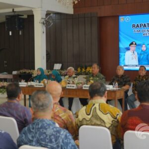 Bupati H. Surya Sampaikan Permohonan Maaf di Rakornis TP PKK Kabupaten Asahan.