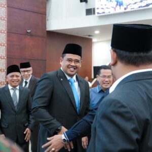Paripurna Penetapan Gubsu-Wagubsu Terpilih, Bobby : Insya Allah Amanah Kami Jalankan.