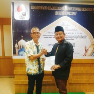 Bursa KONI Sumut, IKASI Sumut Resmi Dukung Hatunggal Siregar