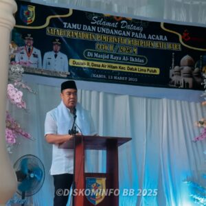 Safari Ramadhan Bahagia Ke-6: Wakil Bupati Batu Bara Salurkan Bantuan di Masjid Al-Ikhlas