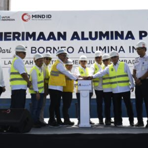 Strategi Menuju Swasembada Aluminium. INALUM Terima Pengiriman Perdana Alumina dari BAI