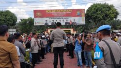 Ratusan Massa Koptan Datangi Polres Asahan Meminta Kasus Penganiayaan Diproses