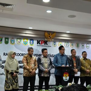 Rico Waas Ikut Rakor Penguatan Sinergi Kolaborasi KPK dan Pemerintah Daerah Dalam Pemberantasan Korupsi
