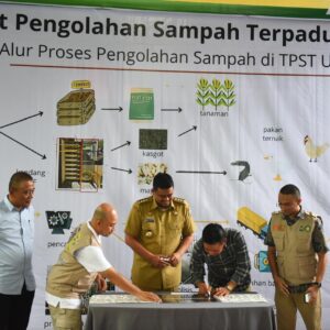 USU Bersama Pemprov Sumut Resmikan Tempat Pengolahan Sampah Terpadu