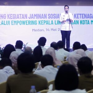 Rico Waas Minta Setiap Kepling Ajak 25 Warganya Ikut BPJS Ketenagakerjaan