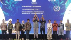 Presiden Direktur Agincourt Resources Dianugerahi Penghargaan TOP Leader on CSR Commitment 2025