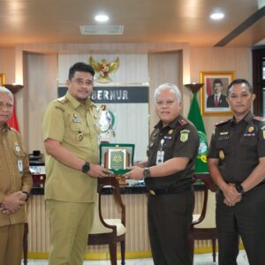 Gubernur Bobby Nasution dan Kajati Sumut Harli Siregar Bahas Restorative Justice