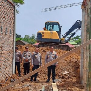 Kapolres Batu Bara Tinjau Perkembangan Pembangunan SPPG