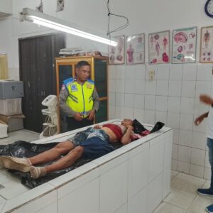 Seorang Mrs X Tewas Tertabrak Truk di Tapian Dolok Simalungun