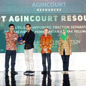 Inovasi Daur Ulang Mandiri Oli Bekas, Agincourt Resources Raih EPSA 2025