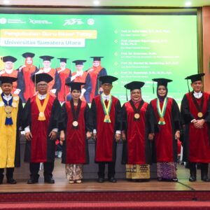 USU Catat Pencapaian Strategis, Jumlah Guru Besar USU Melonjak Dua Kali Lipat dalam Lima Tahun