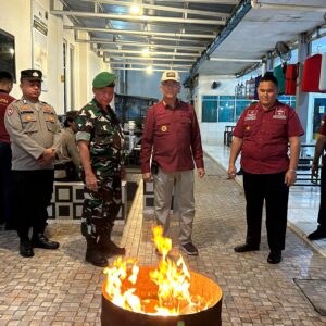 Lapas Labuhan Ruku Gandeng TNI dan Polri Gelar Razia Kamar Hunian